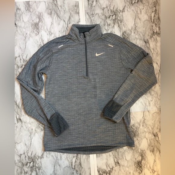 Nike Other - Nike‎ Men’s Gray Heather Half-Zip Performance Pullover